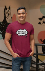 Professional Overthinker Graphic T-Shirt – Funny Statement Tee
