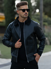 leather jacket