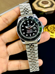 Luxury Stainless Steel Men's Wrist Watch – Black Dial Edition Product Title 2