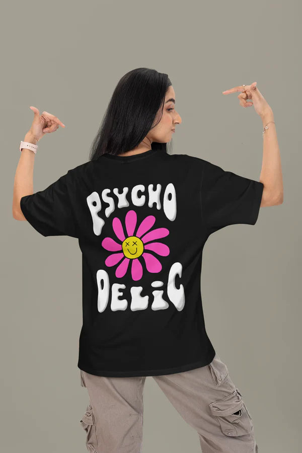 Psycho Oversized Graphic T-Shirt – Unisex Streetwear Tee