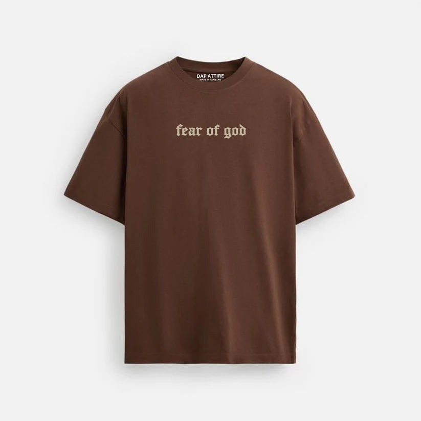 Fear of God Inspired Oversized Graphic T-Shirt – Premium Streetwear Tee