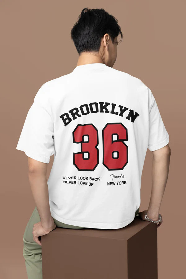 Brooklyn 36 Oversized Graphic T-Shirt – Urban Streetwear Edition