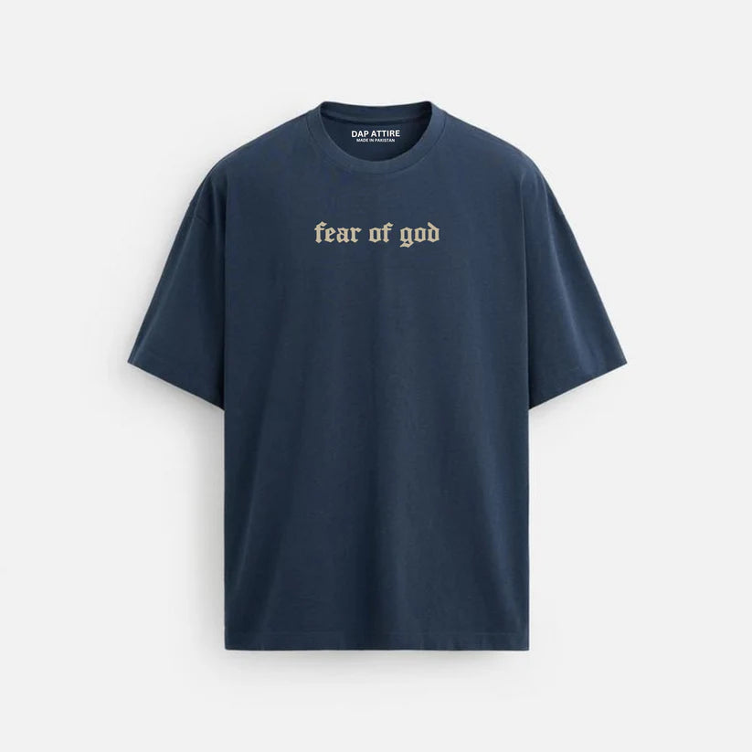 Fear of God Inspired Oversized Graphic T-Shirt – Premium Streetwear Tee