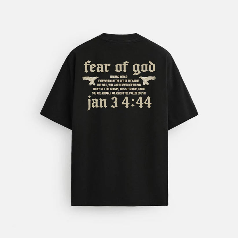 Fear of God Inspired Oversized Graphic T-Shirt – Premium Streetwear Tee