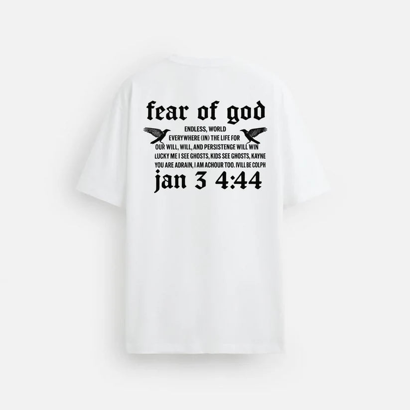 Fear of God Inspired Oversized Graphic T-Shirt – Premium Streetwear Tee