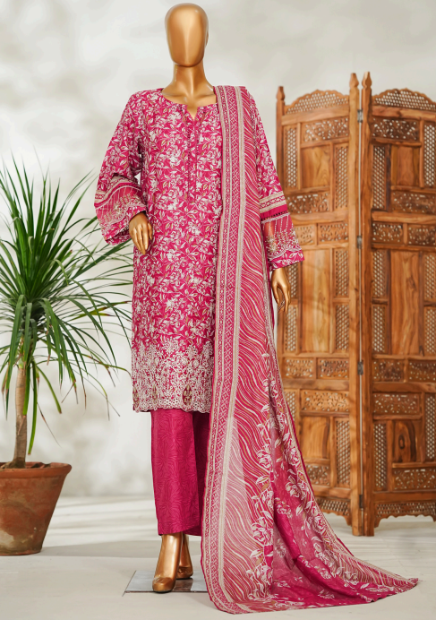 3-piece lawn suit